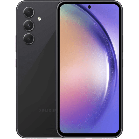 Restored Samsung Galaxy A54 5G Android SM-A546UZKBXAA - 128GB Black (Refurbished)