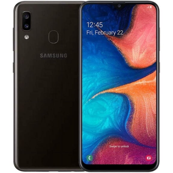 Pre-Owned Samsung Galaxy A20 A205U (Boost Mobile Only) 32GB Black