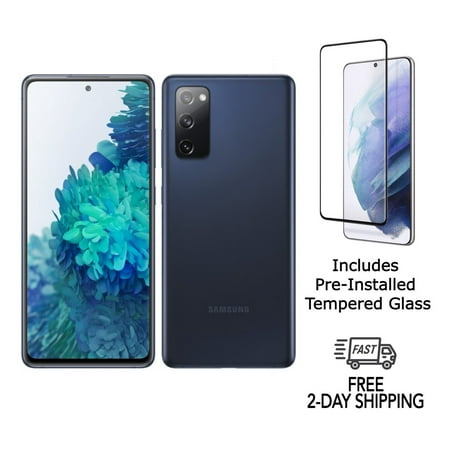 Samsung Galaxy S20 FE 5G G781U (Fully Unlocked) 128GB Cloud Navy with Screen Protector