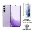 thumbnail image 1 of Refurbished Samsung Galaxy S22 5G S901U (Fully Unlocked) 256GB Bora Purple with Screen Protector, 1 of 5