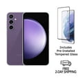 thumbnail image 1 of Refurbished Samsung Galaxy S23 FE S711U (Fully Unlocked) 128GB Purple with Screen Protector, 1 of 3