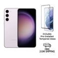 thumbnail image 1 of Samsung Galaxy S23 Plus 5G S916U (Fully Unlocked) 256GB Lavender with Screen Protector, 1 of 4