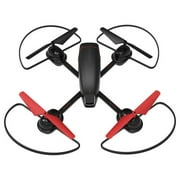 Restored Sharper Image 2B18DF94 Mach Drone Racer Set - Black/Red (Refurbished)