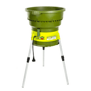 Restored Shredder Joe 12 in. 13 Amp 16:1 Reduction Ratio Electric Leaf Mulcher/Shredder (Refurbished)