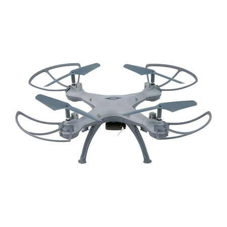 Restored Sky Rider X-51 Atlas Quadcopter Drone WiFi Drone Gray (Refurbished)
