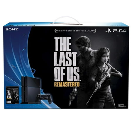 Refurbished Sony 3000818 Playstation 4 500GB Console with The Last of Us Remastered Bundle