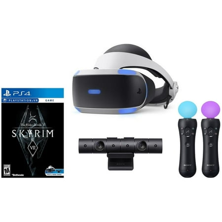 Restored Sony 3002425 The Elder Scrolls V: Skyrim PlayStation VR Bundle (Refurbished)