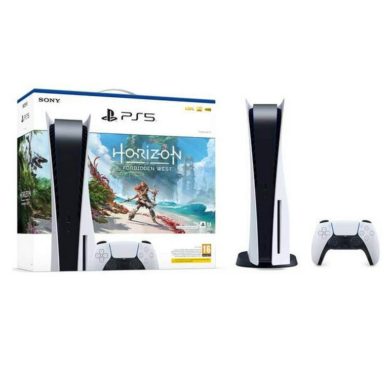 Sony PlayStation 5 PS5 Digital Edition Horizon Forbidden West (JPN Plug)  Console Bundle CFIJ-10001 - US