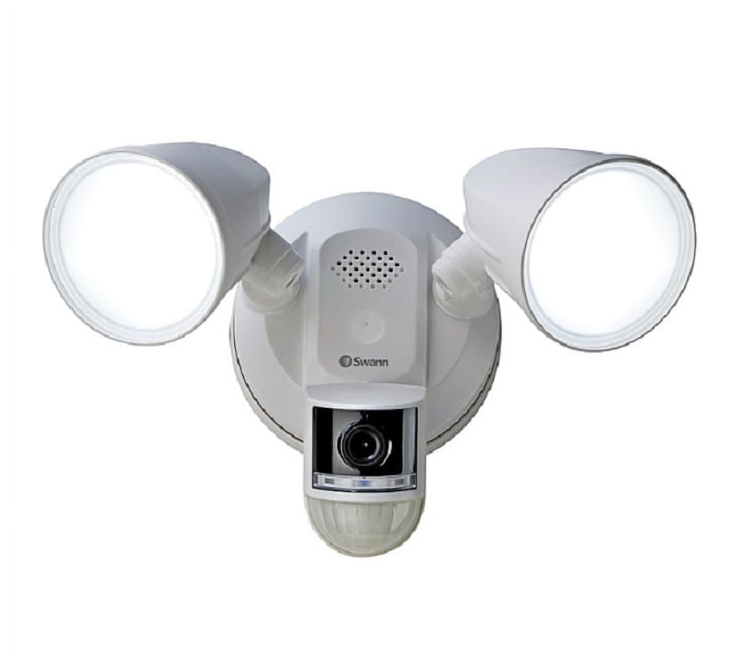 Refurbished Swann SWIFI4KFLOCAMUS Outdoor Floodlight 4K Security Surveillance Camera with FREE