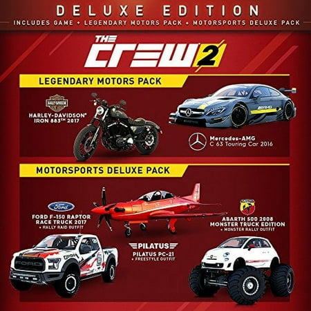 Restored The Crew 2 Deluxe Edition - Xbox One Deluxe Edition (Refurbished)