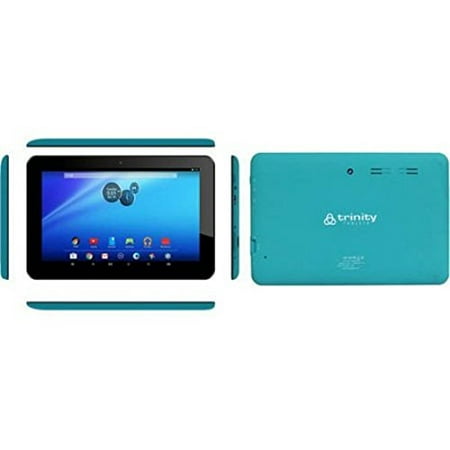 Restored Trinity T101-TQ Tablets with WiFi 10.1" 1.5GHz 1GB Touchscreen, Turquoise (Refurbished)