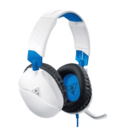 Restored Turtle Beach Ear Force Recon 70P Wired Gaming Headset for PlayStation 4 - White (Refurbished)