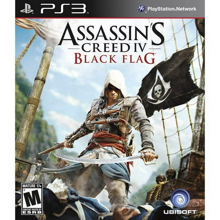 Restored Ubisoft Assassin's Creed IV: Black Flag (Sony PS3) Video Game (Refurbished)