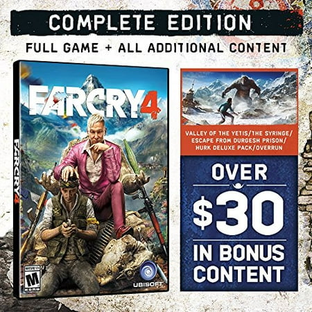 Restored Ubisoft Far Cry 4 Complete Edition (PS4) - Video Game (Refurbished)