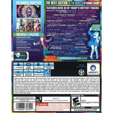 Restored Ubisoft Just Dance 2014 (PS4) (Refurbished)