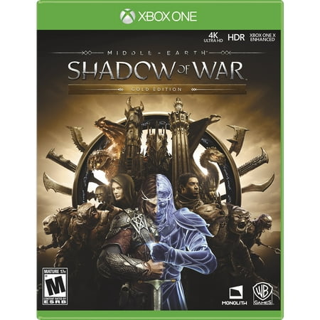 Restored Warner Brothers Middle Earth: Shadow of War Gold Edition (Xbox One) (Refurbished)