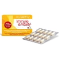 thumbnail image 1 of Reg'Activ Immune & Vitality with Lactobacillus fermentum ME-3, brevis KP08, Vegan Vitamin D3 and Vitamins C and B-Vitamins (B1, B2, B3 and B6) Essential for Health Maintenance, 1 of 6