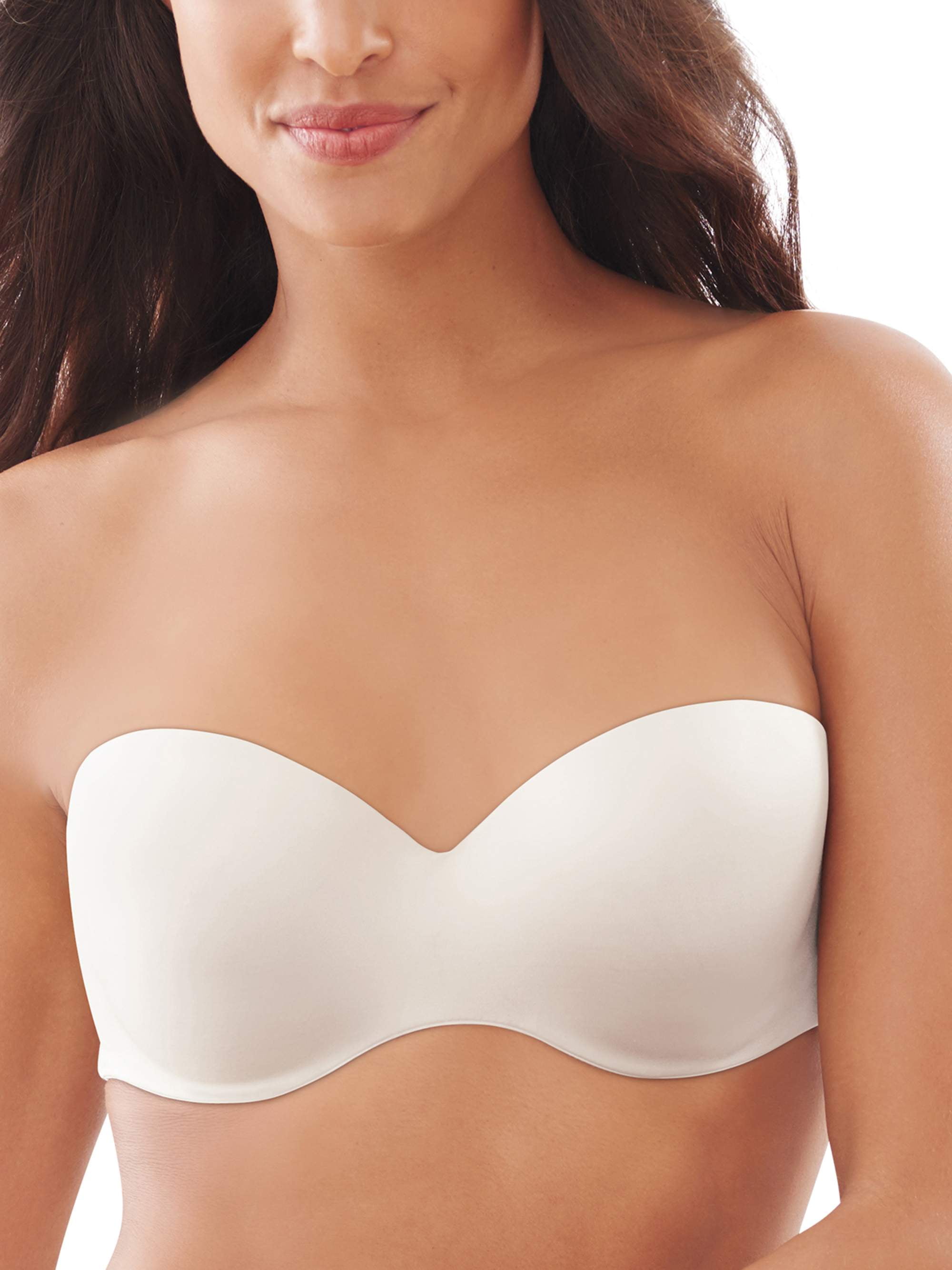 QT Strapless Convertible Bustier Bra (1100) 34A/Nude at  Women's  Clothing store: Bras