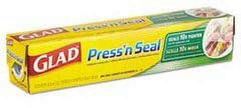 Glad Press 'n Seal Plastic Food Wrap 12-Pack, 70 Sq. ft. Each - Total 840 Sq. ft.