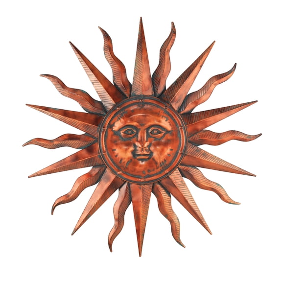 Regal Copper Patina Sun 40"