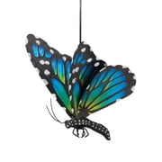Regal Art & Gift 16.5" Butterfly Bouncie - Blue Monarch Metal Garden Accessory