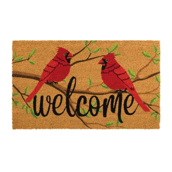 Regal Art & Gift Doormat Coir - Cardinals Coir 30" Entrance Welcome