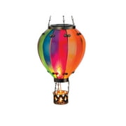 Regal Art & Gift Large Rainbow Hot Air Balloon Solar Lantern 12763