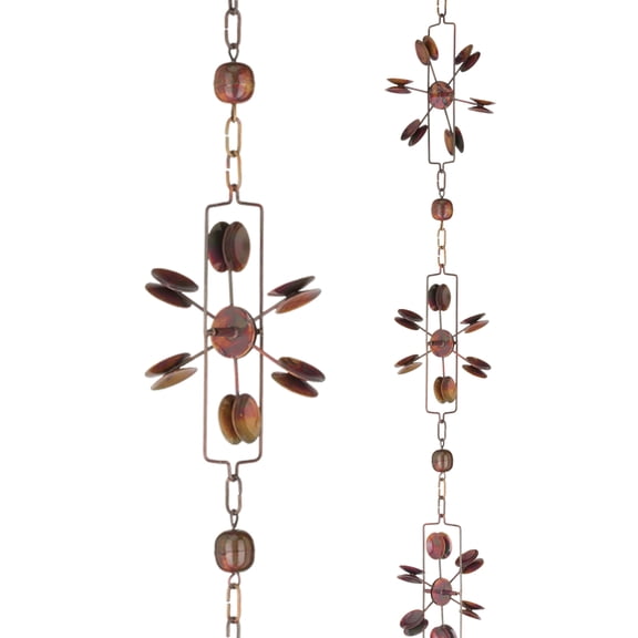 Regal Art & Gift Rain Chain - Water Mill Metal 101" Garden Accessory