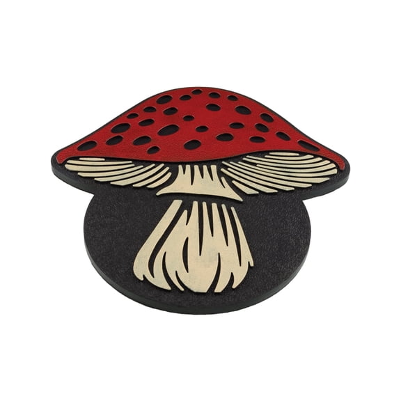 Regal Art & Gift Stepping Stone - Mushroom Rubber 12.75" Garden Accessory