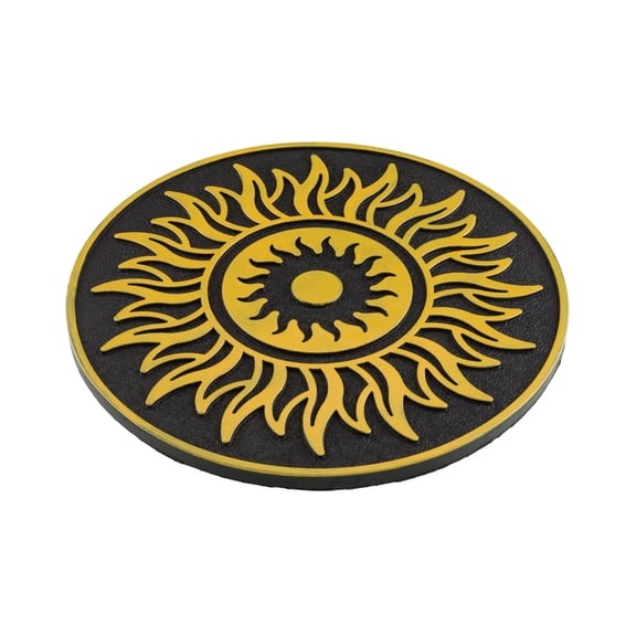 Regal Art & Gift 12" Stepping Stone - Sun Rubber Garden Accessory