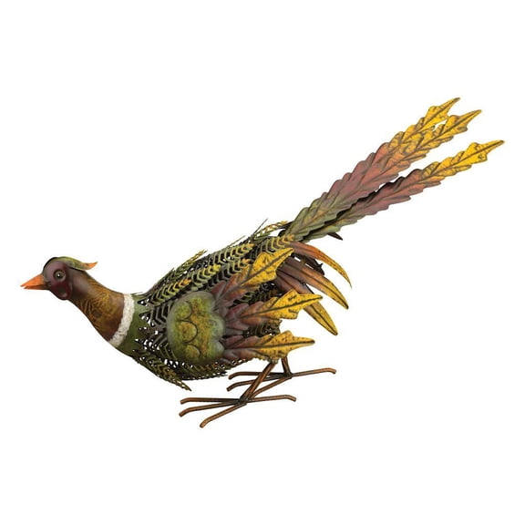Regal Art  and  Gift 11899 - Fall Pheasant Down 11899 Home Decor Animal Figurines