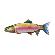 Regal Art & Gift Fish Wall Decor - Trout Metal 7.5"" Metal Art
