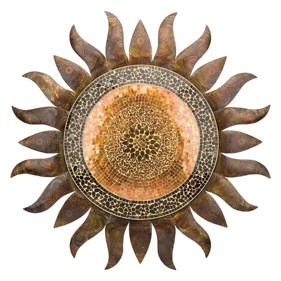 Regal Art & Gift Gold Sun Wall Decor 36" Metal 36" Metal Art