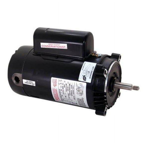 Century A.O. Smith ST1302V1 C-Face 3 HP Single Speed Full Rated 56J Pool and Spa Motor, 230V