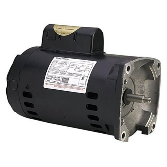Regal Beloit B2661 0.75 HP 56Y Square Flange Full-Rated Pool & Spa Pump Motor, Threaded Shaft