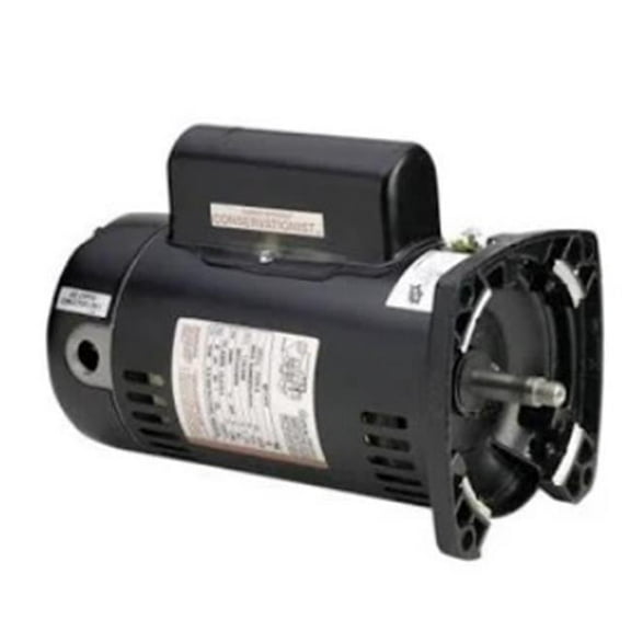 Regal Beloit SQS1152R 1.5 & 0.19 HP Square Flange 2-Speed Full-Rated Two-Compartment Pool Pump Motor 48Y Threaded Shaft