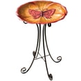 thumbnail image 1 of Regal Birdbath with Stand - Butterfly, 1 of 1