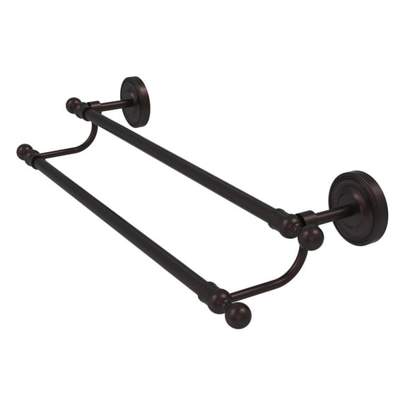 Regal Collection Double Towel Bar - Antique Bronze / 36 Inch