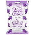 thumbnail image 1 of Regal Crown Sour Grape Candy | Traditional Sour Grapes Candy | Tart and Tangy Old Fashioned Sour Grape Hard Candy Brought To You By Iconic Candy | 6.25oz Peg Bag (1), 1 of 5