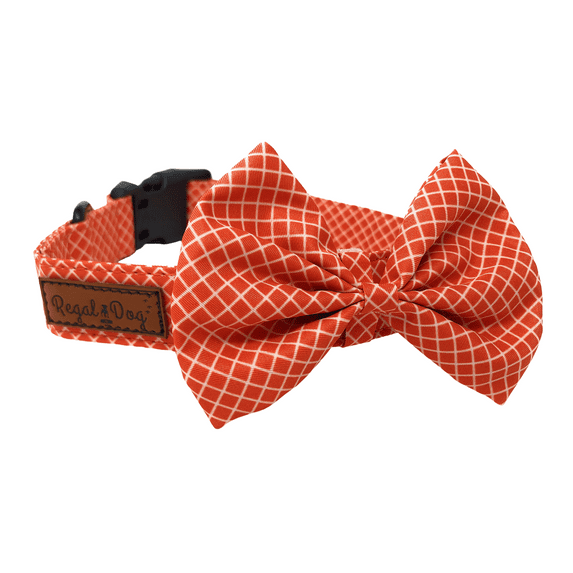 Regal Dog Products Designer Bowtie Collars | Custom Fit for Small, Medium & Large