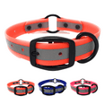 thumbnail image 1 of Regal Dog Products Reflective Waterproof Hunting Collar with Heavy Duty Black Hardware Center Ring and Buckle, 1 of 7