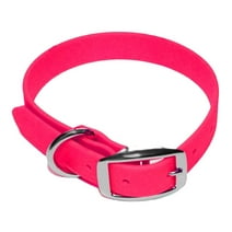 Regal Dog Products Waterproof Dog Collar with Double Buckle and D Ring