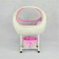 thumbnail image 1 of Regal Doll Carriages P705 Megan Wicker Doll Bed Crib Cot with Stand and Tidy, 1 of 1