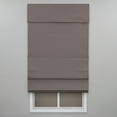 thumbnail image 1 of Regal Living Classic Cordless Room Darkening Roman Shade, Gray, 23W x 64L, 1 of 8