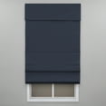 thumbnail image 1 of Regal Living Classic Cordless Room Darkening Roman Shade, Indigo, 23W x 64L, 1 of 8