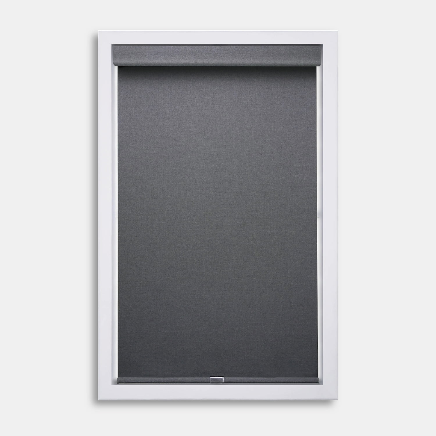 Regal Living Cordless Blackout Polyester Roller Shades, Gray - 47" W x 72" L