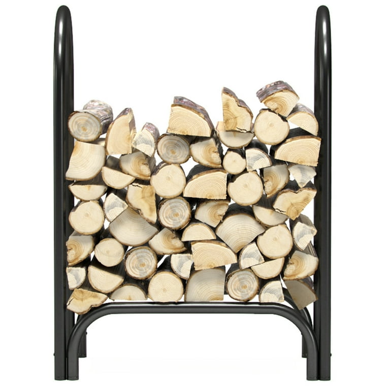Regal Flame LRFP1001-EF 28 in. Heavy Duty Firewood Log Rack Outdoor Firewood Holder Regal Flame LRFP1001-EF 28 in. Heavy Duty Firewood Log Rack Outdoor Firewood Holder