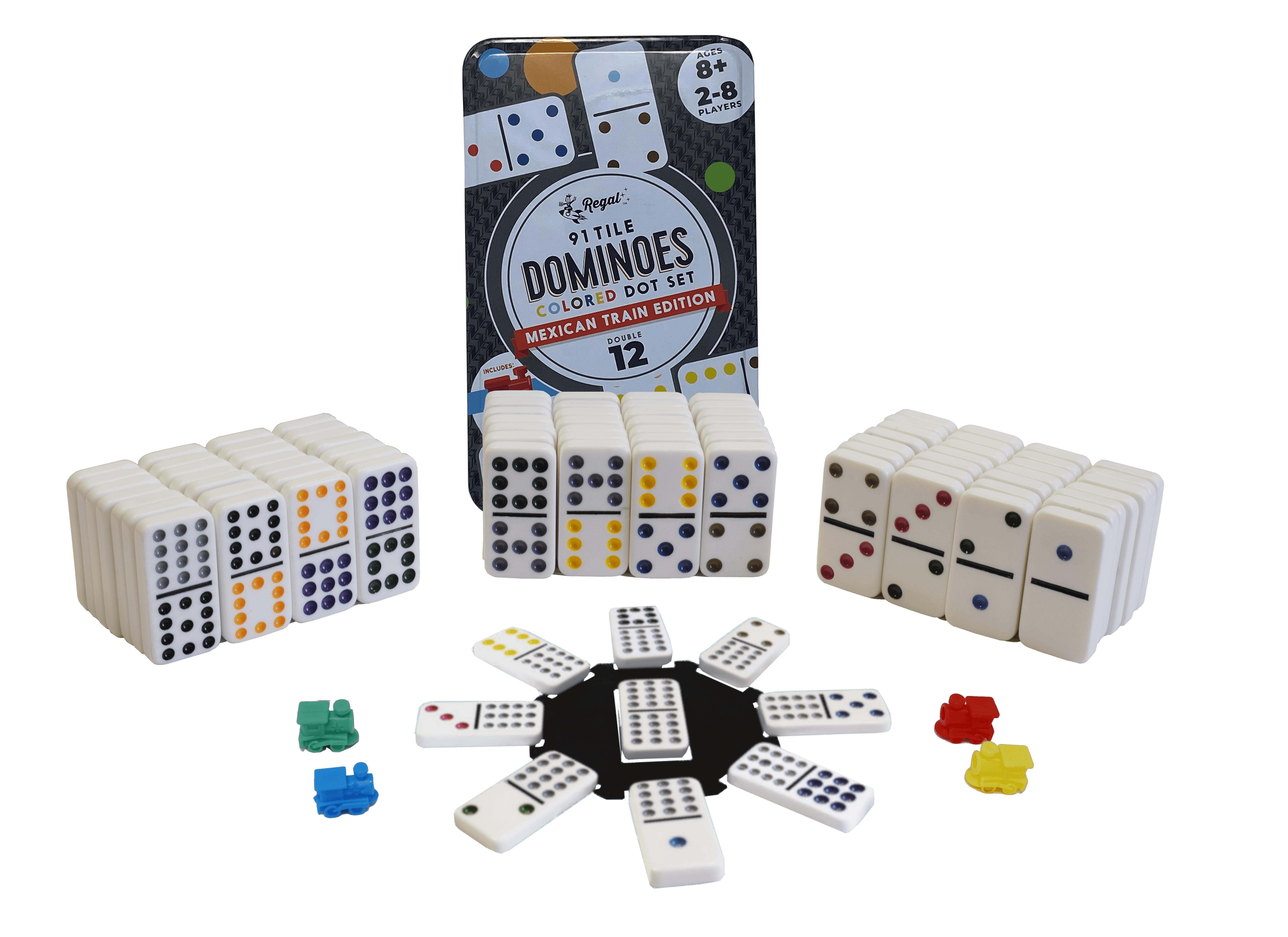 Mexican Train Dominoes Jig Great Gift for Father's Day 