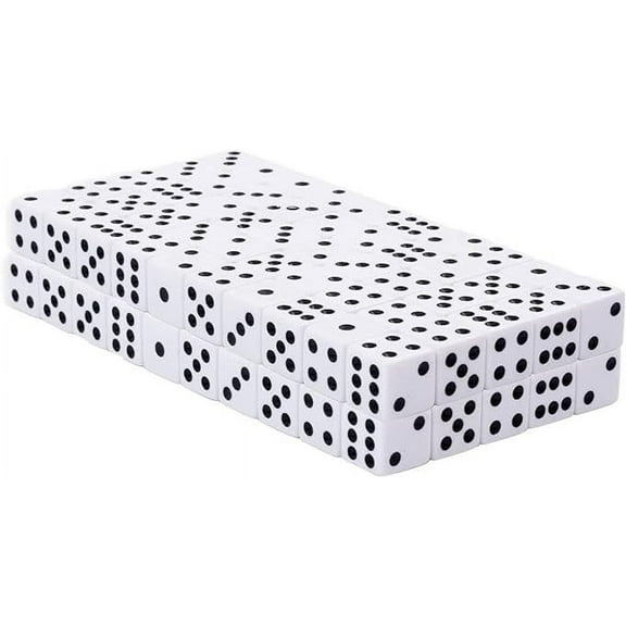 Regal Games White Dice for Board Games, Card Games, RPGs, and More, Ages 5+, 16mm, 100 Count