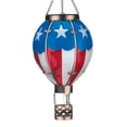 thumbnail image 1 of Regal Art & Gift Hot Air Balloon Solar Lantern SM - Americana Metal 15" Light Led, 1 of 3